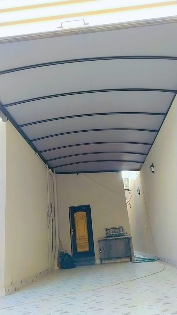 مظلات ممرات